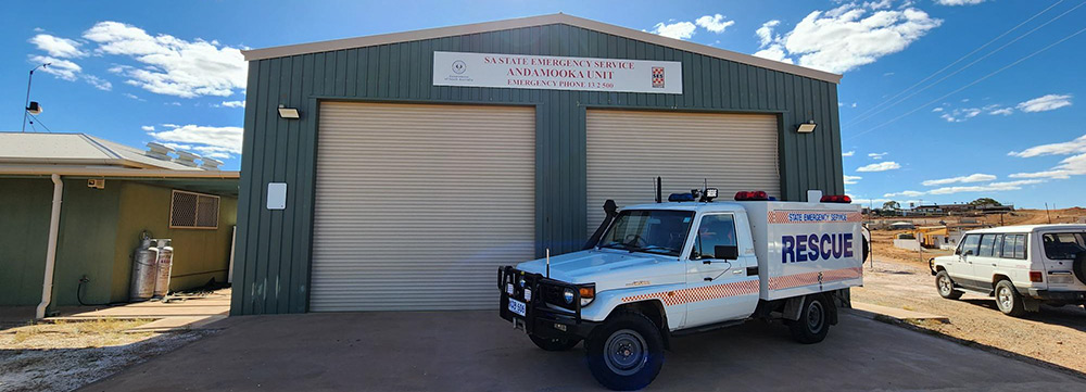SA State Emergency Service Andamooka Unit building
