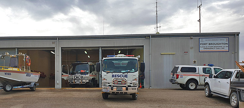 SA State Emergency Service Port Broughton Unit building